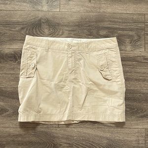 GAP Khaki Mini Skirt, Size 12